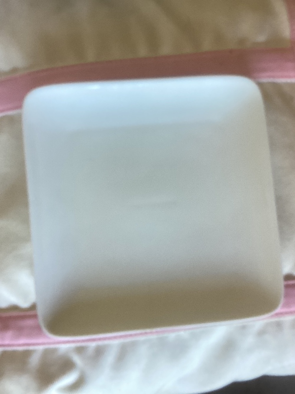 New, never used Crate & Barrel 2 Square Salad Plates
